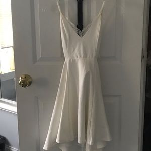 Lush white lace dress